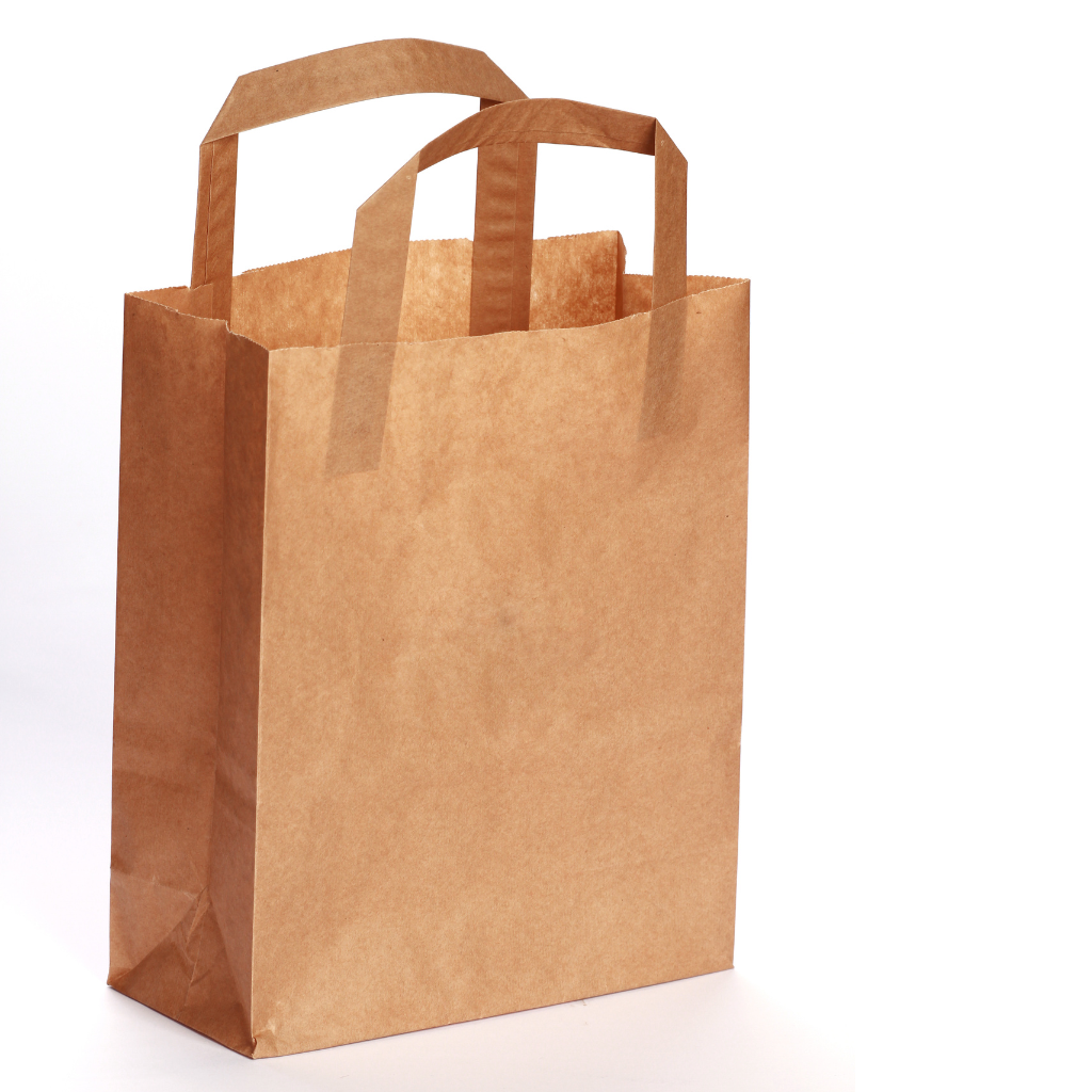 Rolls of kraft paper